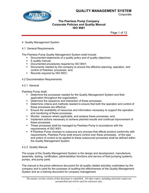 iso-9001-quality-manual-peerless-pump