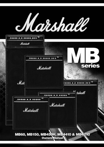 MB60 handbook aw - Marshall
