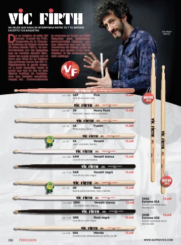 De un trastero al resto del mundo. Everett Vic Firth ... - SuproVox