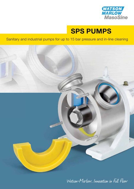 MasoSine SPS pumps - Pentair