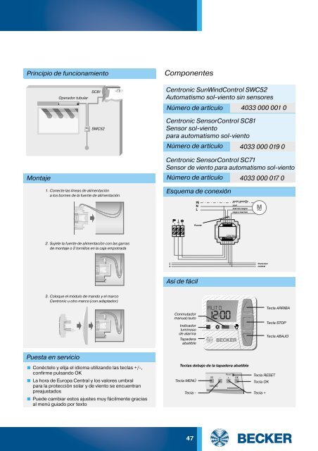 Centronic - Becker-Automatismos