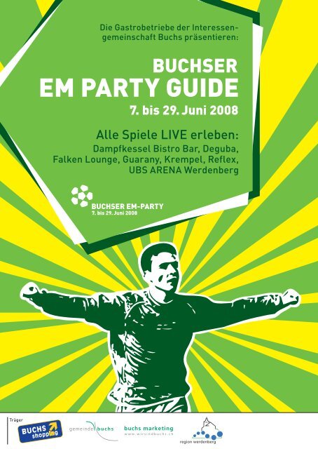 EM PARTY GUIDE - Buchs Marketing