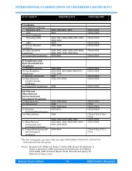 international classification of childhood cancer (iccc) - CDC Wonder