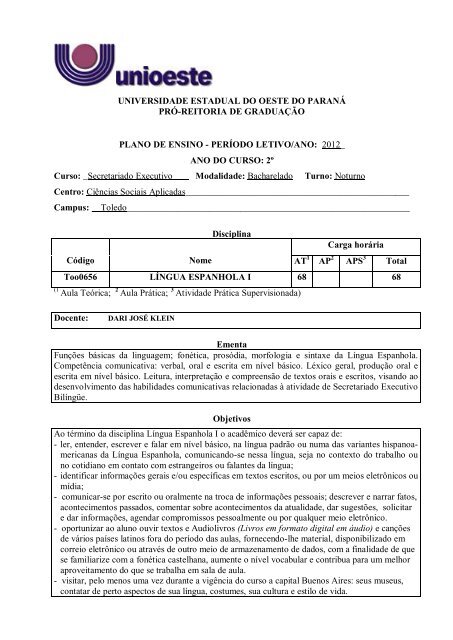 Ficha 1 - Espanhol, PDF, Comunicação