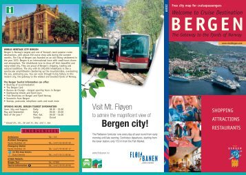 Cruise Guide - visitBergen