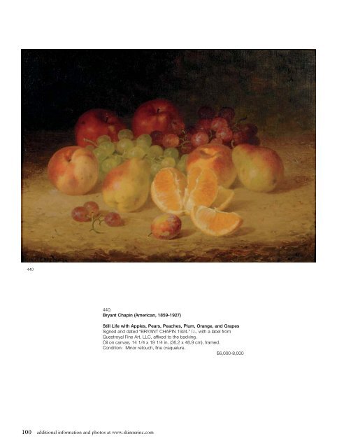 Download Catalogue 2609B: Paintings - Skinner