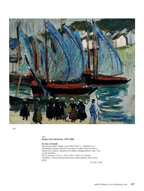 Download Catalogue 2609B: Paintings - Skinner