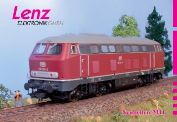 LENZ-Neuheiten 2011 - Hesse-Modellbahnen Hamburg