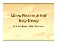 Micro Finance & Self Help Group - UP Academy