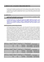e. risultati, analisi e miglioramento - UniversitÃ  degli Studi di Firenze