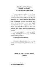 Acta Extraordinaria 13.09.11 - Tribunal Calificador de Elecciones