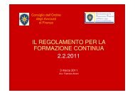 Slides a cura Avv. Fabrizio Ariani 536.10 Kb - Fondazione Forense ...