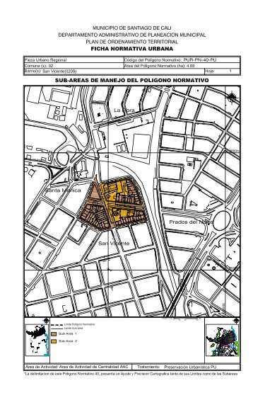 ficha normativa urbana - idesc