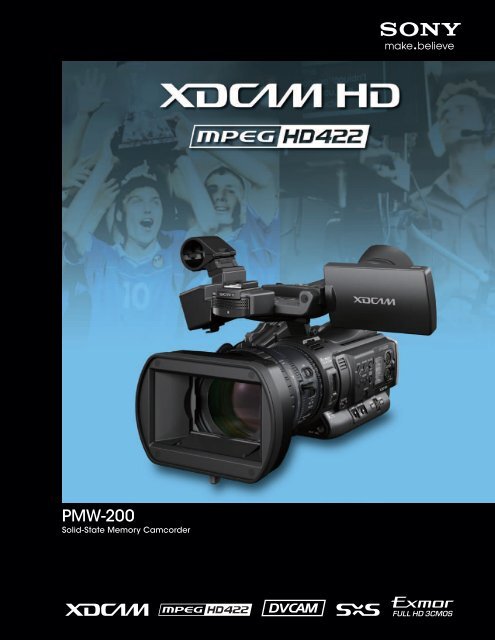 Download the PMW-200 Brochure - Sony
