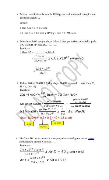 Jawaban Soal uji kompetensi