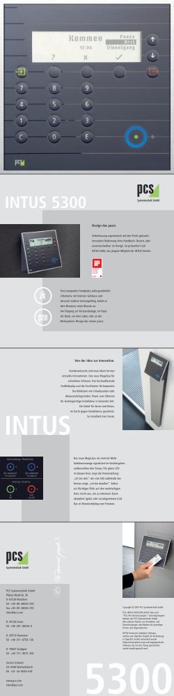 INTUS 5300 - Pro-4-Pro