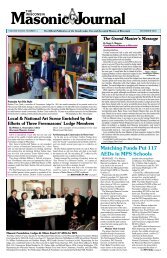 WMJ Dec 2005 - Freemasons of Wisconsin