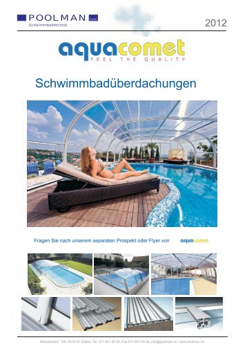 Aquacomet-Preisliste PDF 12045kb - Poolman GmbH