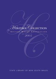 heritage collection - State Library of New South Wales