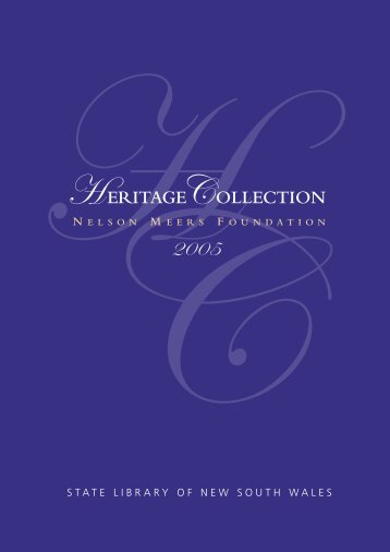 heritage collection - State Library of New South Wales