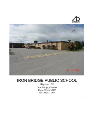 Iron Bridge Public Shool - Algoma District School Board