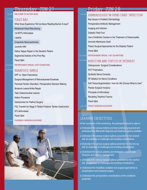 On-line Brochure - The Podiatry Institute