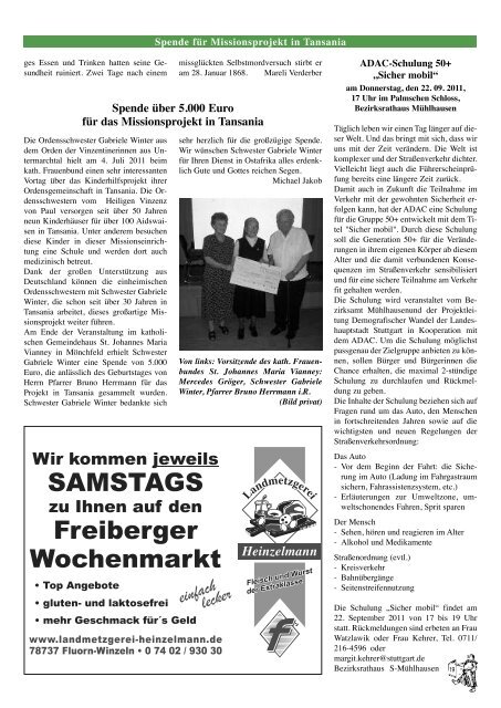 Ausgabe 36 - BÃ¼rgerverein Freiberg und MÃ¶nchfeld eV