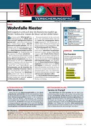 Wohnfalle Riester