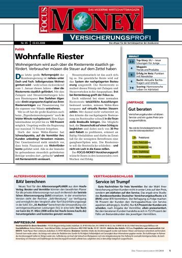 Wohnfalle Riester