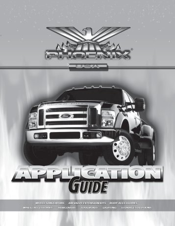 2009 Wheel Insert Application Guide