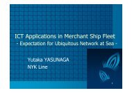 ICT Applications in Merchant Ship Fleet - Global Business Dialogue ...