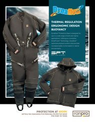 thermal regulation ergonomic design buoyancy protection ... - Ranpro