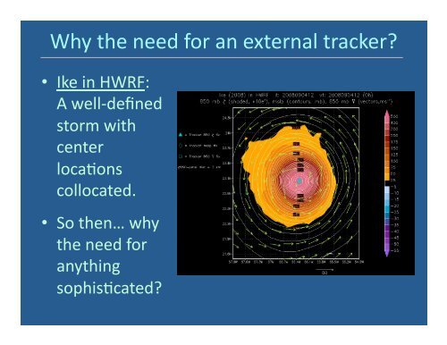 Use of the GFDL Vortex Tracker - DTC