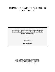 Space-Time Block Codes for Wireless Systems - The ...