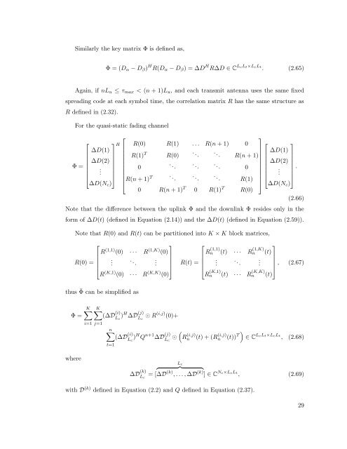 Space-Time Block Codes for Wireless Systems - The ...