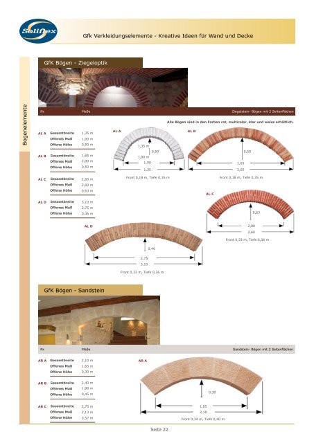 GFK Verkleidungselemente - Decoraflex Objektgestaltungen