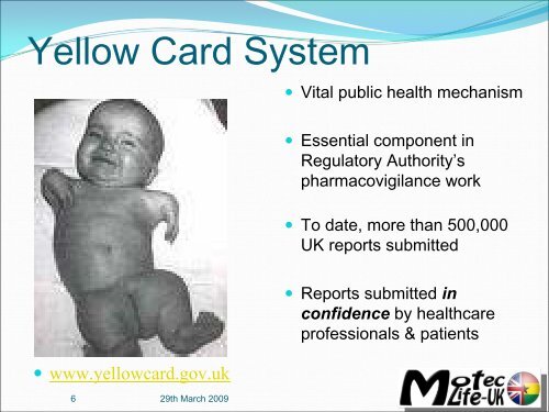 Introduction to Pharmacovigilance - MOTEC LIFE-UK