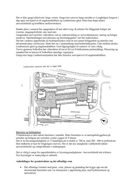 DEL 2 LAMBERTSETER SENTRUM - KARLSRUD - Plan