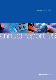 Annual Report 1999 - Williams Lea