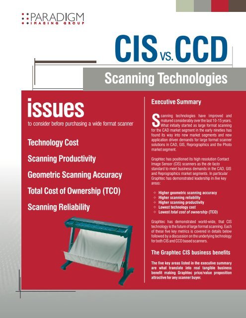 CIS vs. CCD - SCANtopia