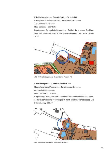 Planungsbericht Gesamtrevision Nutzungsplanung - Berikon