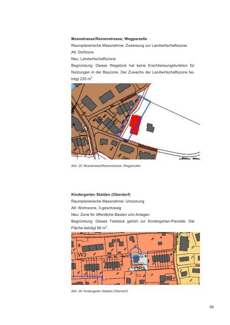 Planungsbericht Gesamtrevision Nutzungsplanung - Berikon