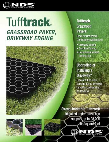 Tufftrack Grass Pavers in Residential Applications - NDS