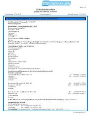 Sicherheitsdatenblatt - Reininghaus