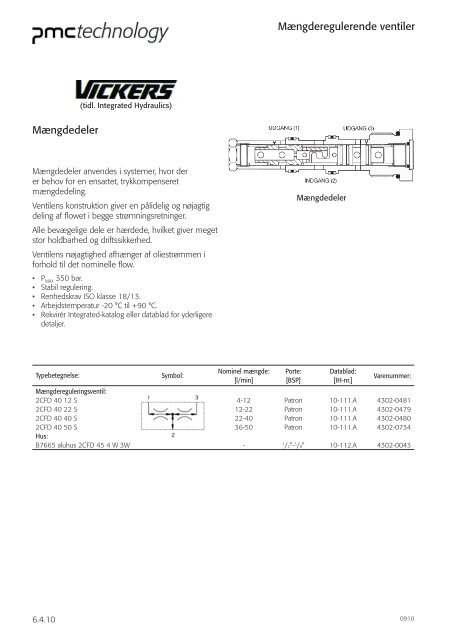 01-0910 Indholdsfortegnelse og Forord.indd - PMC Group