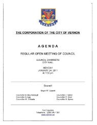 Agenda Package - City of Vernon