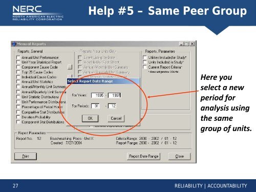 NERC GADS Introduction to pc-GAR and pc-GAR MT - SERC Home ...