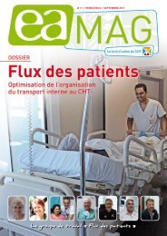 Le groupe de travail Â« Flux des patients Â» - Centre Hospitalier de ...