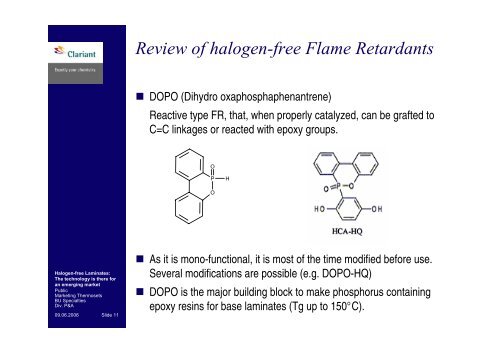 Halogen-free Laminates - Flame Retardants-Online