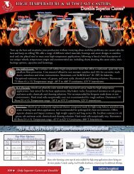 High Temperature - Auto Clave Casters - Caster City